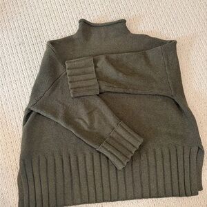 Madewell Dark Olive Knit Sweater